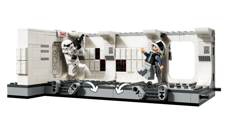 LEGO-Star-Wars-75387-Imbarco-sulla-Tantive-IV-Giochi-Bambini-8--Scena-nell-Astronave-Giocattolo-da-Costruire-con-Minifigure