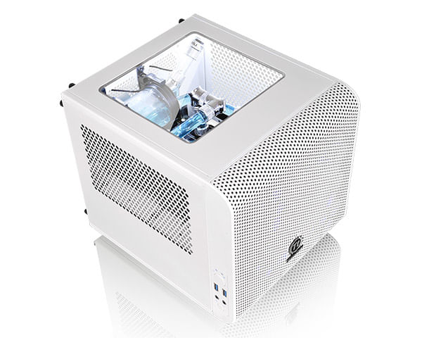 Thermaltake-Core-V1-Snow-Edition-Cubo-Bianco