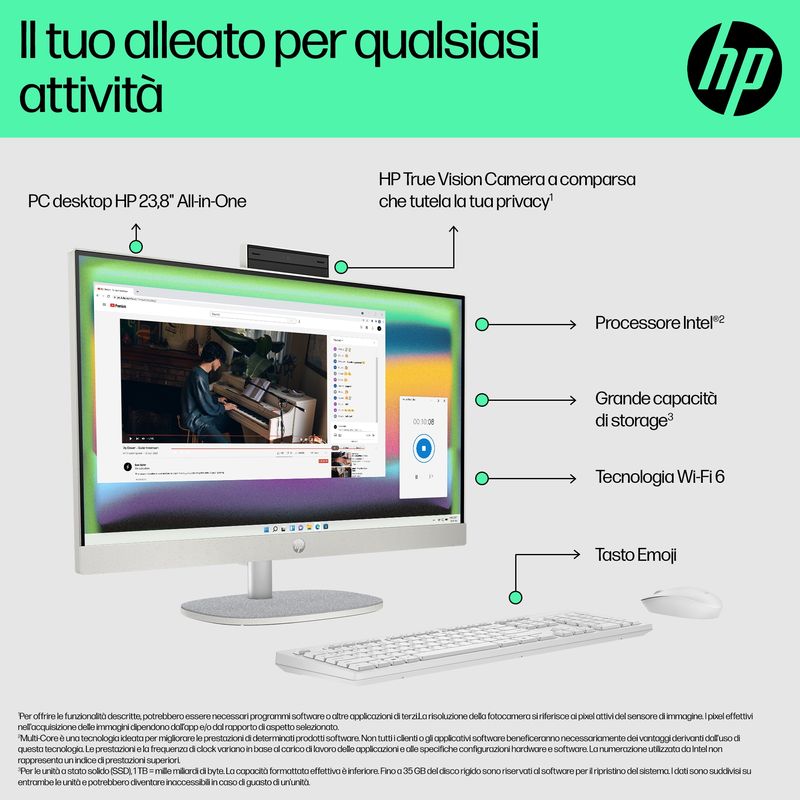 HP-Pc-All-In-One-24-cr0046nl-Intel-Core-i5-1335U-605-cm--23.8----1920-x-1080-Pixel8-GB-DDR4-SDRAM-512-GB-SSD-Windows-11-Home-Wi-Fi-6--802.11ax--Bianco