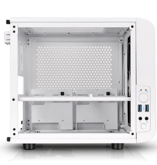 Thermaltake-Core-V1-Snow-Edition-Cubo-Bianco