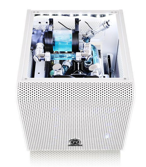 Thermaltake-Core-V1-Snow-Edition-Cubo-Bianco