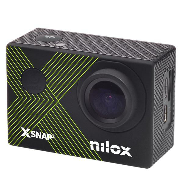 Nilox-Action-Cam-XSNAP2-fotocamera-per-sport-d-azione-8-MP-4K-Ultra-HD-CMOS-Wi-Fi-562-g