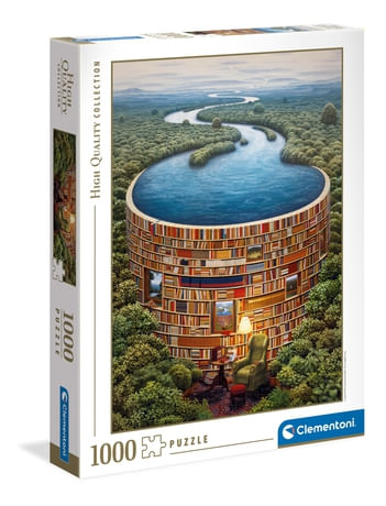 Clementoni-Bibliodame-Puzzle-1000-pz-Arte
