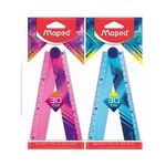 Maped Righello Ripiegabile Cm 30 Cosmic Teens Colori Assortiti