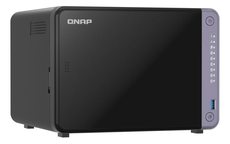 QNAP-TS-632X-4G-server-NAS-e-di-archiviazione-Tower-Alpine-Alpine-AL-524-4-GB-DDR4-QNAP-QTS-Nero