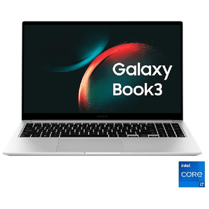 Samsung Galaxy Book3 15.6' Laptop i7 16GB 512GB Windows 11 Pro Silver