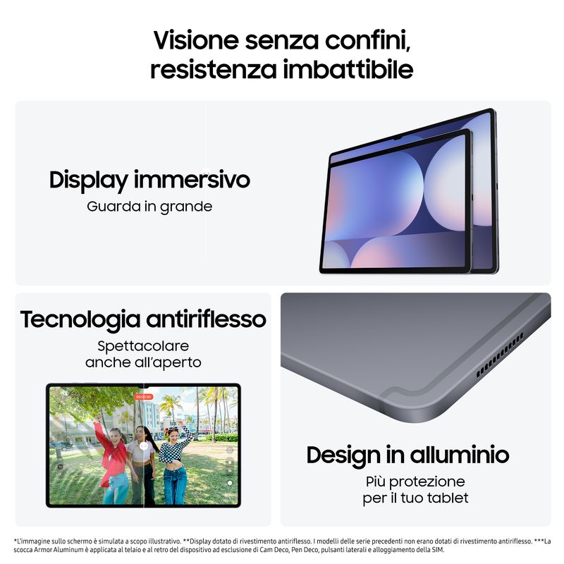 Samsung-Galaxy-Tab-S10-Ultra-X920-Wi-Fi-12Gb-256Gb-14.6---Gray-Italia