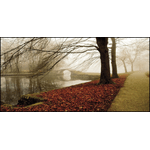 Lupia - Quadro su tela canvas DEEP 62X115 RIVER BRIDGE