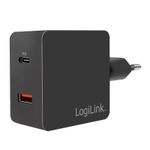 LogiLink-PA0220-Caricabatterie-per-dispositivi-mobili-Interno-Nero