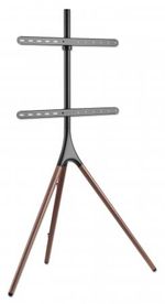 Manhattan-461795-supporto-da-tavolo-per-Tv-a-schermo-piatto-1651-cm-65-Blu-Marrone-Pavimento--TV---Monitor-Mount-Tripod-