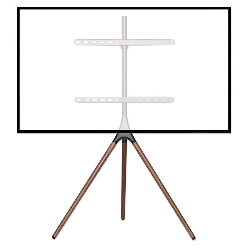 Manhattan-461795-supporto-da-tavolo-per-Tv-a-schermo-piatto-1651-cm-65-Blu-Marrone-Pavimento--TV---Monitor-Mount-Tripod-