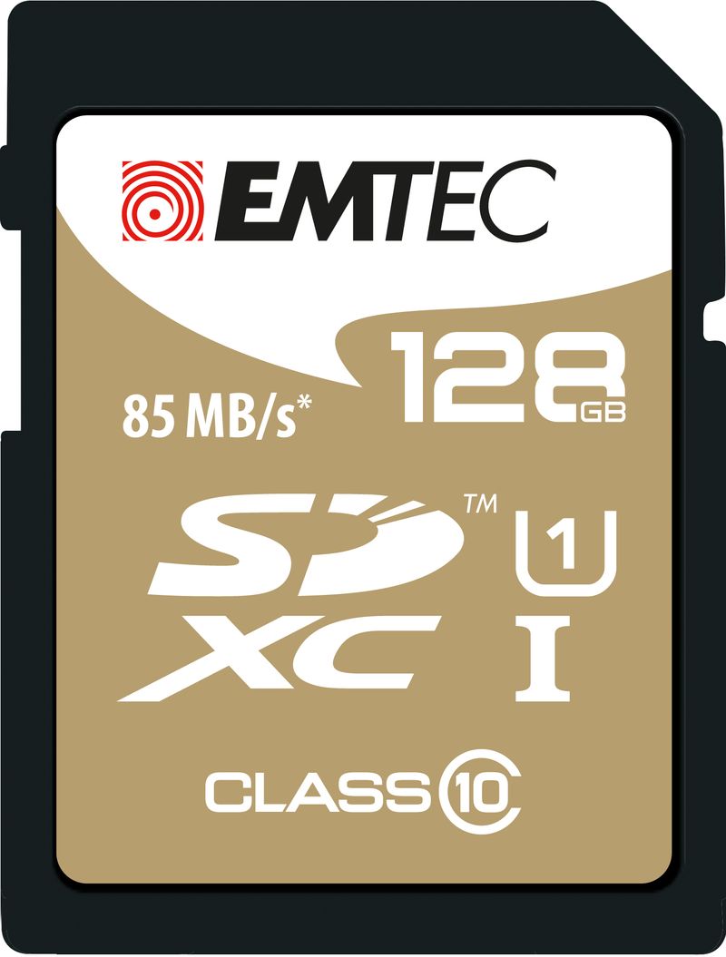 Blister-SDXC-128GB-Emtec-CL10-EliteGold-UHS-I-85MB-s