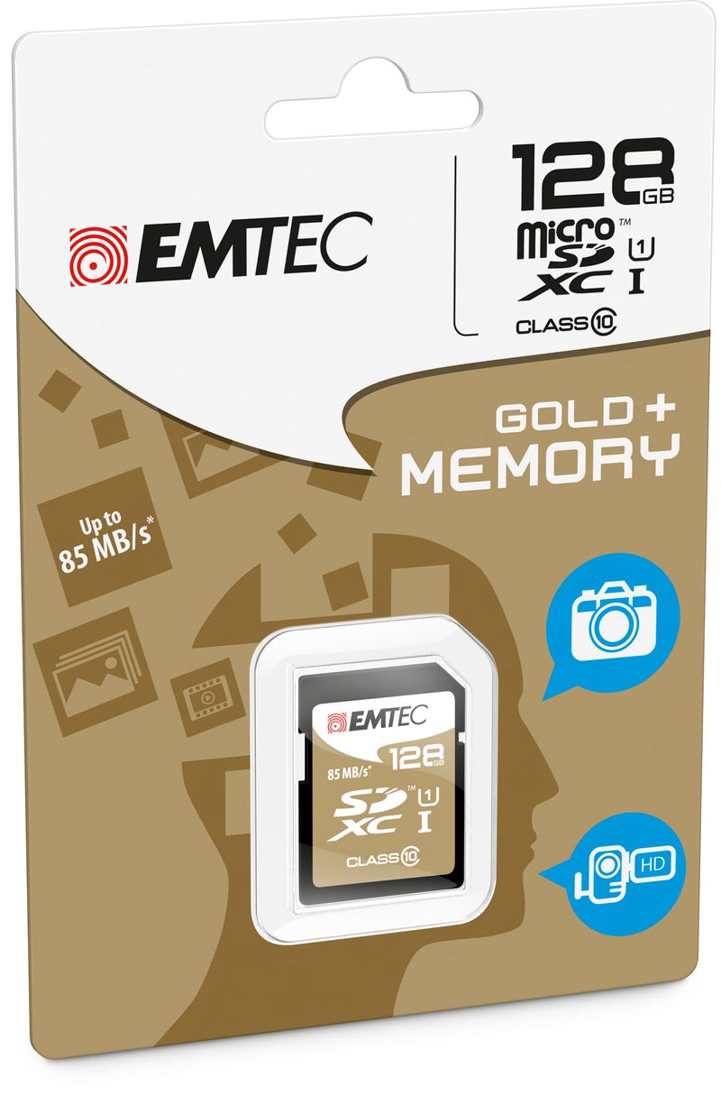 Blister-SDXC-128GB-Emtec-CL10-EliteGold-UHS-I-85MB-s