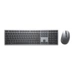 Emc DELL KM7321W tastiera Mouse incluso Ufficio RF senza fili + Bluetooth AZERTY Francese Grigio, Titanio