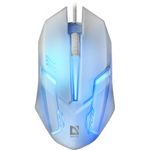 Defender Сyber MB-560L mouse Giocare Ambidestro USB tipo A Ottico 1200 DPI