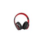 Cuffia C/Microfono Bluetooth Rd/Bk Deep Plus Smartphone/Tablet Adj