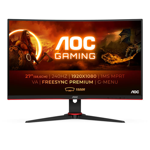 AOC-G2-C27G2ZE-BK-Monitor-PC-686-cm--27---1920-x-1080-Pixel-Full-HD-LED-Nero-Rosso