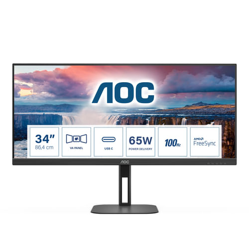 AOC-V5-U34V5C-BK-Monitor-PC-864-cm--34--3440-x-1440-Pixel-UltraWide-Quad-HD-LCD-Nero