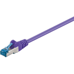 Goobay 94156 cavo di rete Viola 15 m Cat6a S/FTP (S-STP)