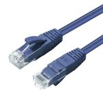 Microconnect MC-UTP6A075B cavo di rete Blu 75 m Cat6a U/UTP UTP (CAT6A UTP 7.5m Blue LSZH - Undshielded Network Cable -