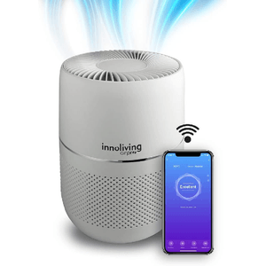 Innoliving Airpro Purificatore D'Aria Ercole Plus Inn-555 Con Filtro Hepa E Ioni Negativi, Smart Wifi