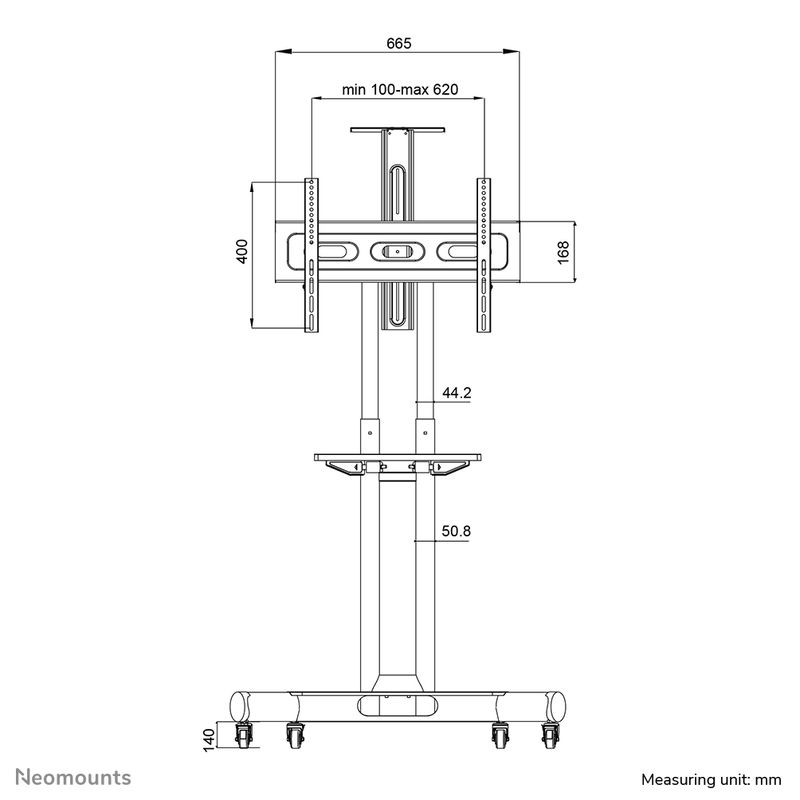 Neomounts-Mobiletto-portatile-per-TV