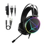 Noua Cuffie Headset Reaper Con Microfono 3.5Mm Rgb