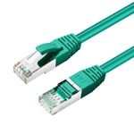 Microconnect SSTP602G cavo di rete Verde 2 m Cat6 S/FTP S-STP (S/FTP CAT6 2m Green LSZH - PiMF Pairs in metal foil - 4x2