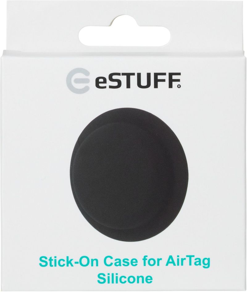 eSTUFF-ES663050-accessorio-per-localizzatore-e-cercatore-GPS--AirTag-Stick-On-Holder---Black---Warranty-24M-