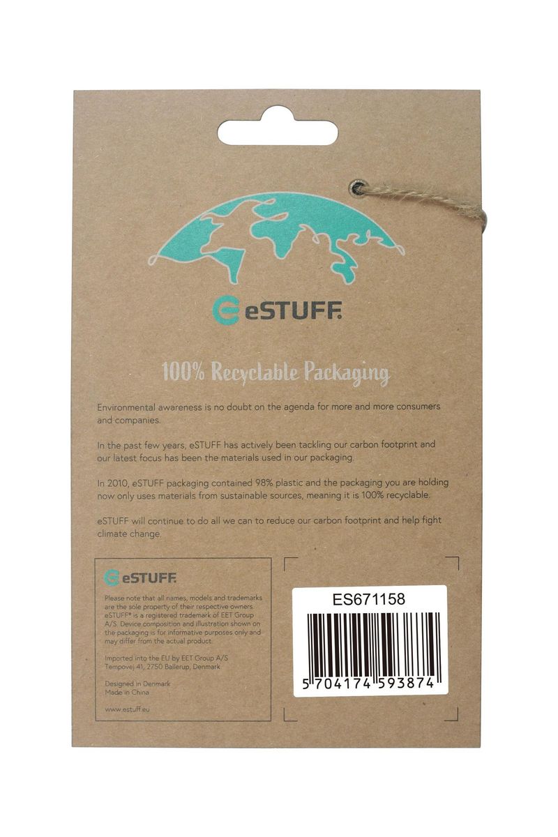 eSTUFF-ES671158-custodia-per-cellulare-155-cm-6.1-Cover-Nero--Cover-for-COPENHAGEN-iPhone-11-Black---Cover.-Material-100