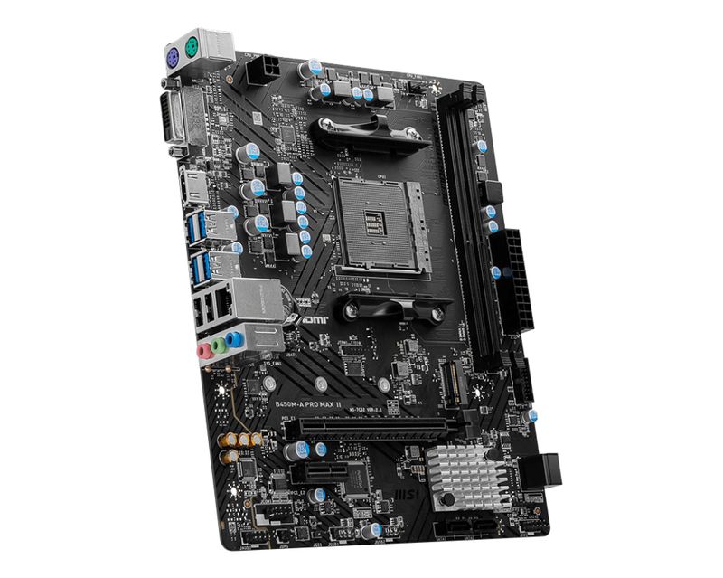 MSI-B450M-A-PRO-MAX-II-scheda-madre-AMD-B450-Socket-AM4-micro-ATX