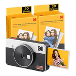 Kodak BUNDLE FOTO E FOTOCAMERA WIRELESS PORTATILE KODAK MINI SHOT 2 RETRO C210RW 2.1X3.4 BIANCO