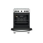 Indesit-IS67G4PHX-E-1-Cucina-Elettrico-Gas-Nero-Acciaio-inox-A