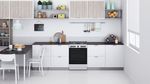 Indesit-IS67G4PHX-E-1-Cucina-Elettrico-Gas-Nero-Acciaio-inox-A