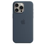 Apple MT1P3ZM/A custodia per cellulare 17 cm [6.7] Cover Blu (IPHONE 15 PRO MAX SI CASE STORM BLUE)