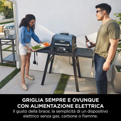 Ninja-OG901EU-Barbecue---Grill-Tisch-Elektro-Schwarz-1700-W--OG901EU-WOODFIRE-PRO-CONNECT-