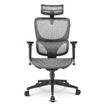 Sharkoon-Sedia-Office-Full-Mesh-Class-4-Gaslift-3D-Armrest--Headrest-5-Heights-Adjustable-Backr