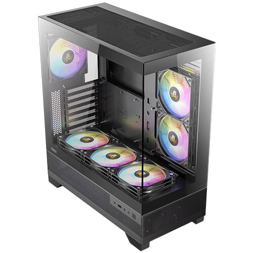 Antec-CX700-RGB-Elite-Mid-Tower-in-Vetro-Temperato-Nero