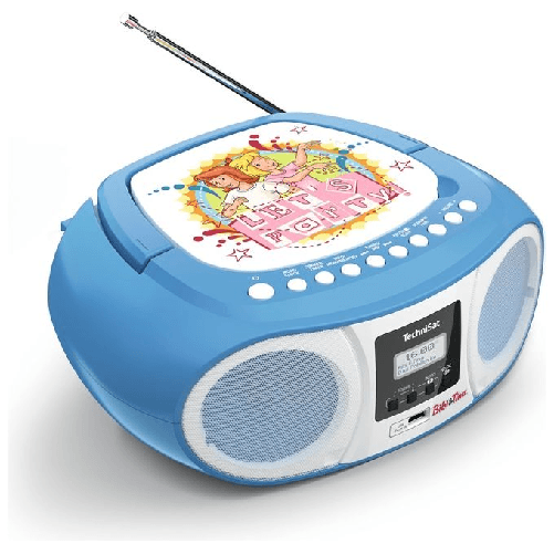 TechniSat-DIGITRADIO-1990-Bibi---Tina-Digitale-3-W-DAB--FM-Blu-Riproduzione-MP3