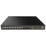 Level One LevelOne GEL-2871 switch di rete Gestito L2+ Gigabit Ethernet (10-100-1000) 1U Nero