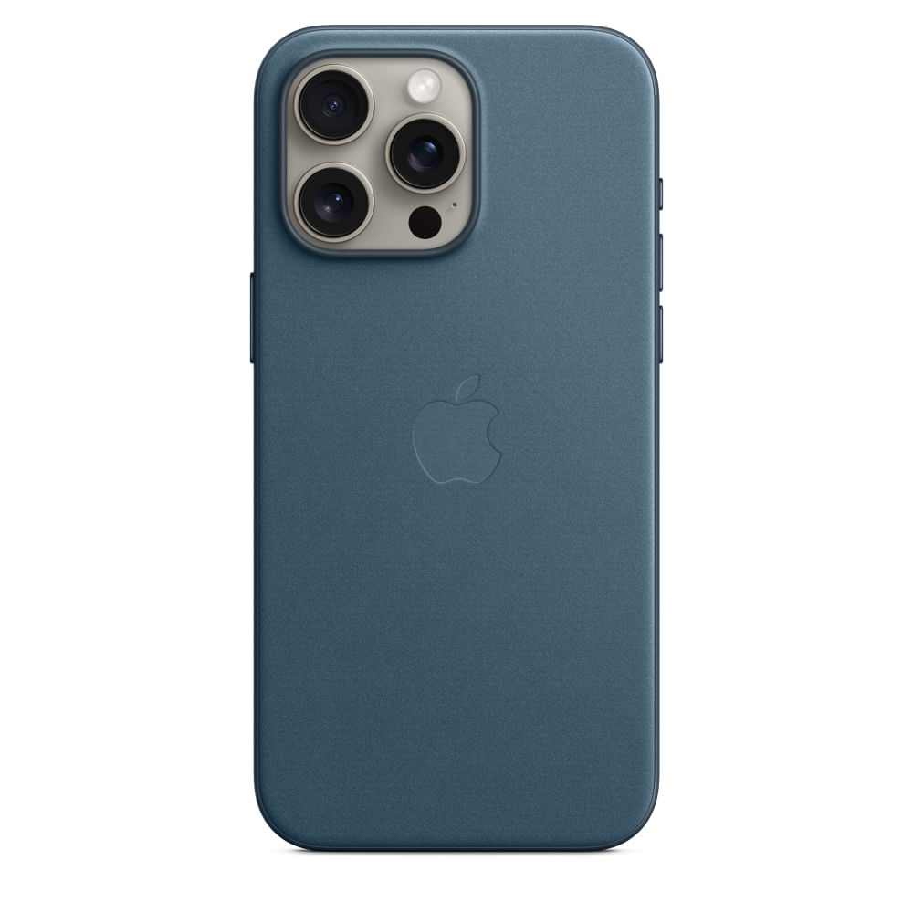 Apple Custodia MagSafe in tessuto Finewoven per iPhone 15 Pro Max - Blu Pacifico (Apple - Back cover for mobile phone -