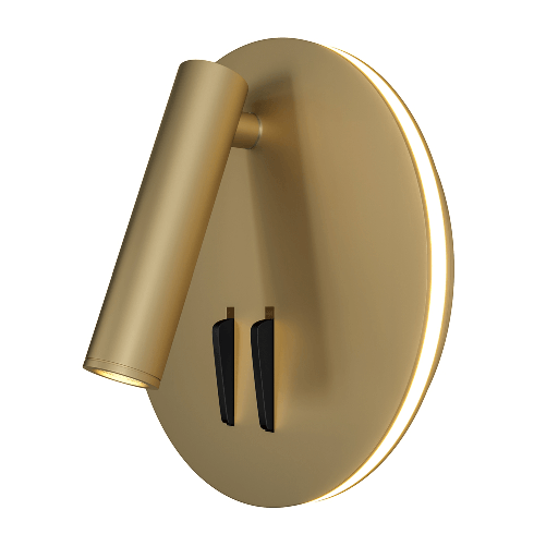 Applique-Da-Parete-Interno-Moderno-Ios-176-Alluminio-Oro-Luce-Led-Integrato-9W