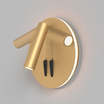 Applique-Da-Parete-Interno-Moderno-Ios-176-Alluminio-Oro-Luce-Led-Integrato-9W
