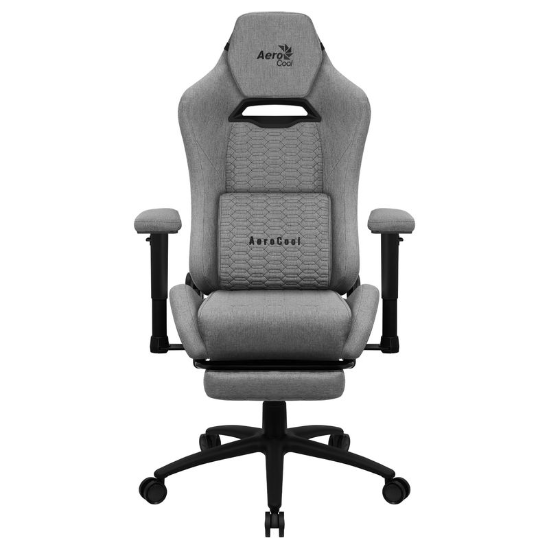 AEROCOOL-ROYALASHGR-PREMIUM-ERGONOMIC-GAMING-CHAIR-LEGREST-AEROWEAVE-TECHNOLOGY-GREY