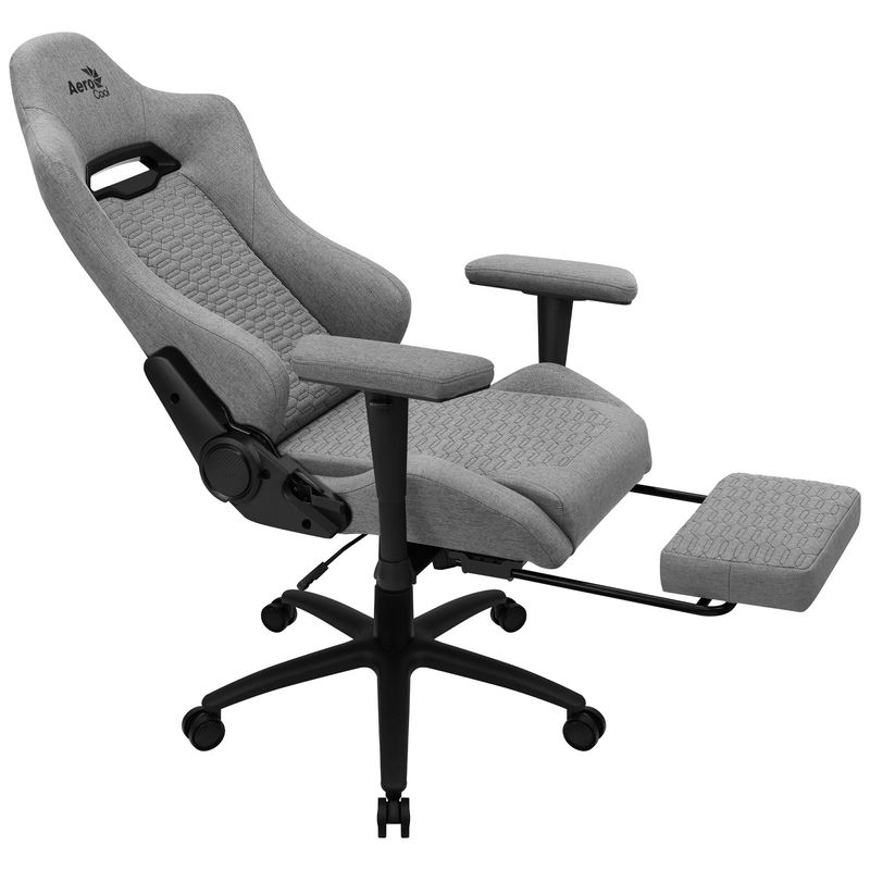 AEROCOOL-ROYALASHGR-PREMIUM-ERGONOMIC-GAMING-CHAIR-LEGREST-AEROWEAVE-TECHNOLOGY-GREY