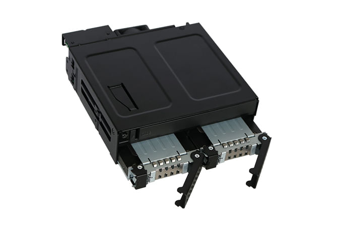 ICY-DOCK-Mobile-Rack-2x2.5--SATA-SAS-ICY-DOCK-MB602SPO-BODD-sottile1x5.25