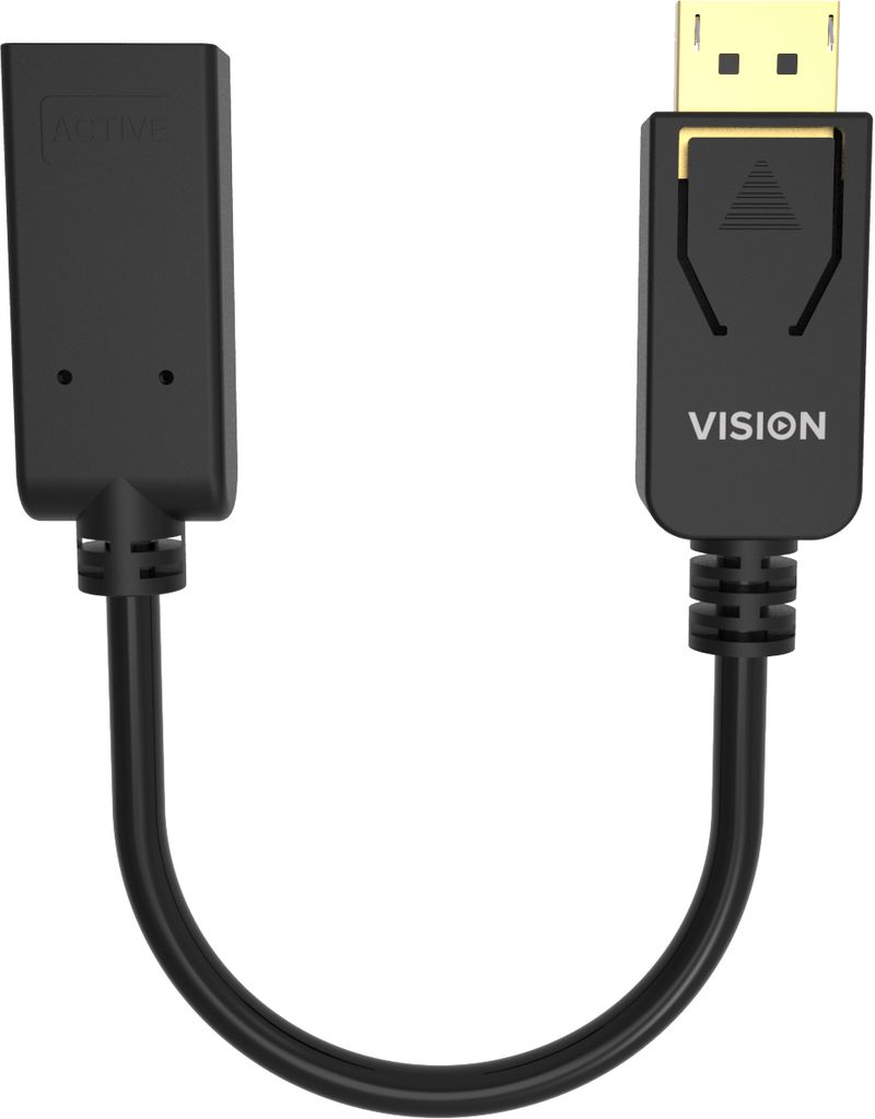 Vision-TC-DPHDMI-BL-cavo-e-adattatore-video-HDMI-tipo-A-Standard-DisplayPort-Nero--VISION-Professional-installation-grad