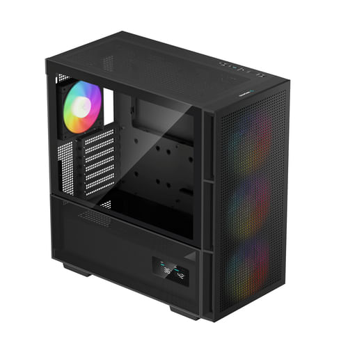 DeepCool-CH560-DIGITAL-Midi-Tower-Nero--DeepCool-CH560-Digital-Black-Mid-Tower-Gaming-Case-Tempered-Glass-4x-ARGB-Fans-E