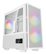 DeepCool-CH360-Digital-Gaming-Case-White-Mid-Tower-with-Tempered-Glass-Side-Window-Panel-Advanced-Cooling-USB-3.0-USB-C-