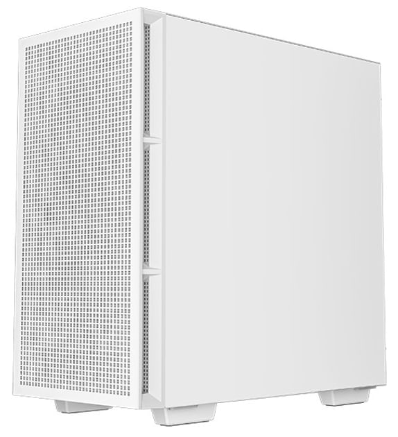 DeepCool-CH360-Digital-Gaming-Case-White-Mid-Tower-with-Tempered-Glass-Side-Window-Panel-Advanced-Cooling-USB-3.0-USB-C-